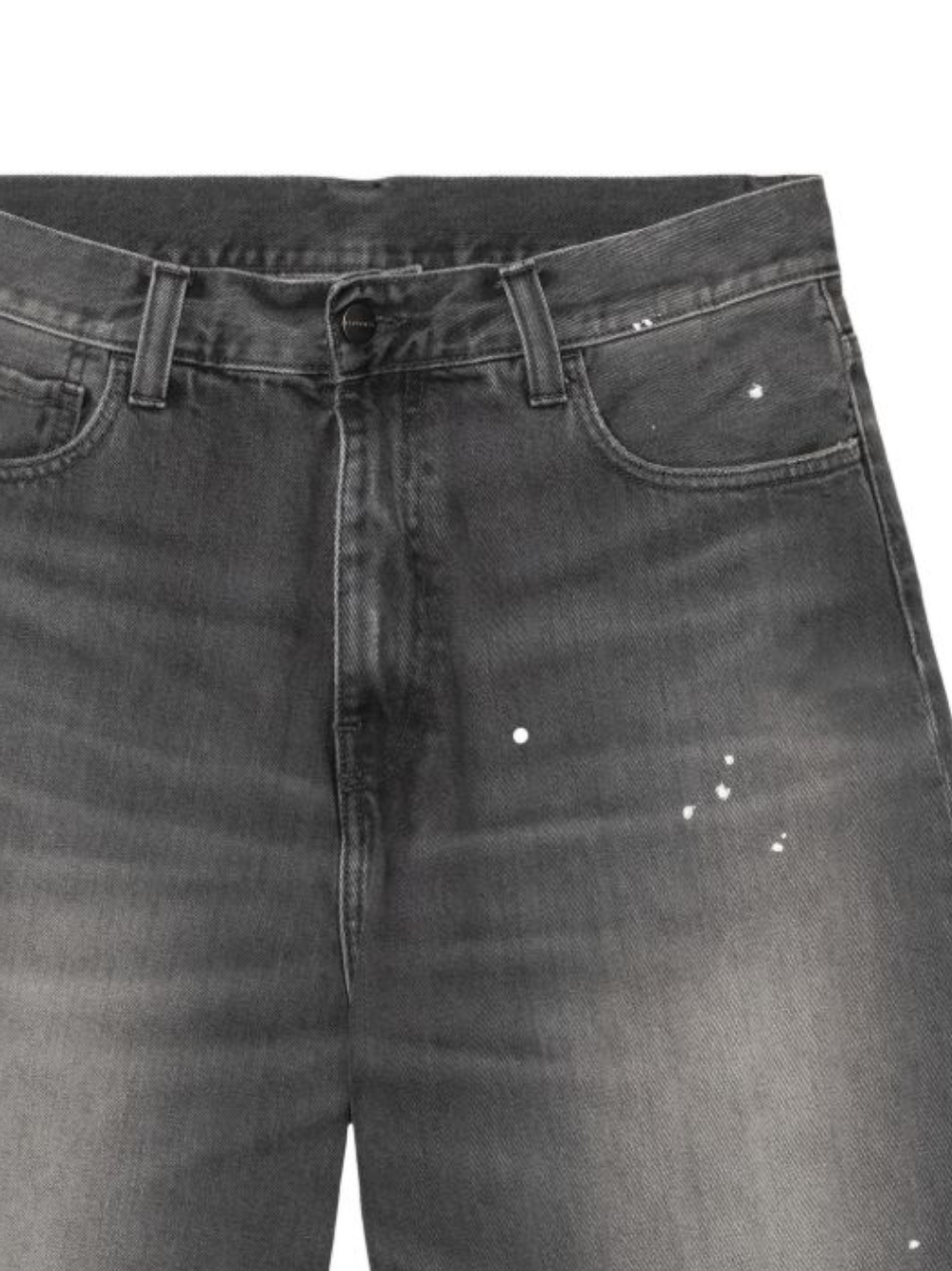 [CARHARTT WIP] Shorts FW26 I03702889EJBLACK DESTROY WASH