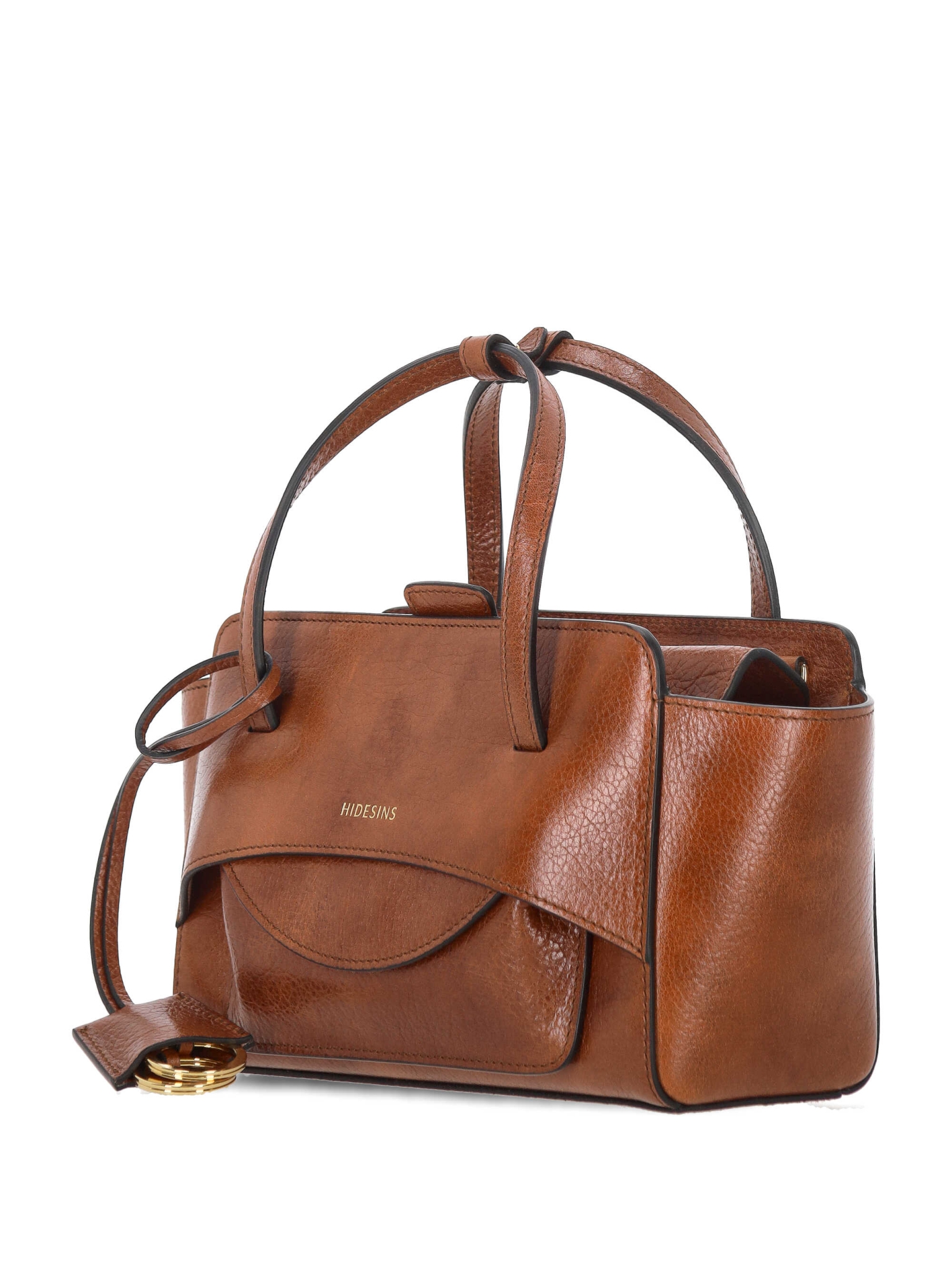[Hidesins] Shoulder bag FW26 FL13LGCGNCOGNAC
