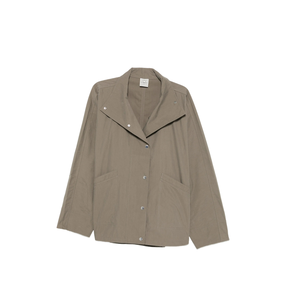 [TOTEME] Jacket FW26 253-WRO0222 FB0427-391 CLOVE