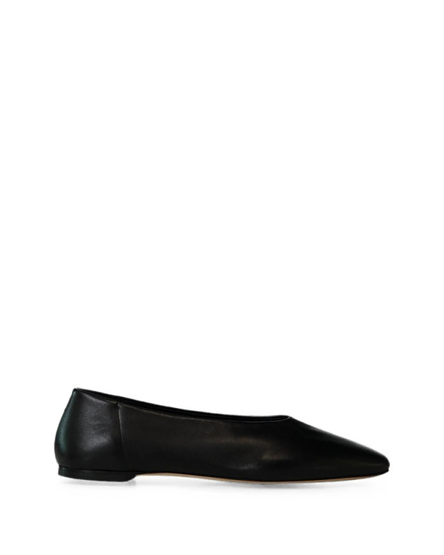 [TOTEME] Flat shoes FW26 263-WAS0313 LE0210-001 BLACK