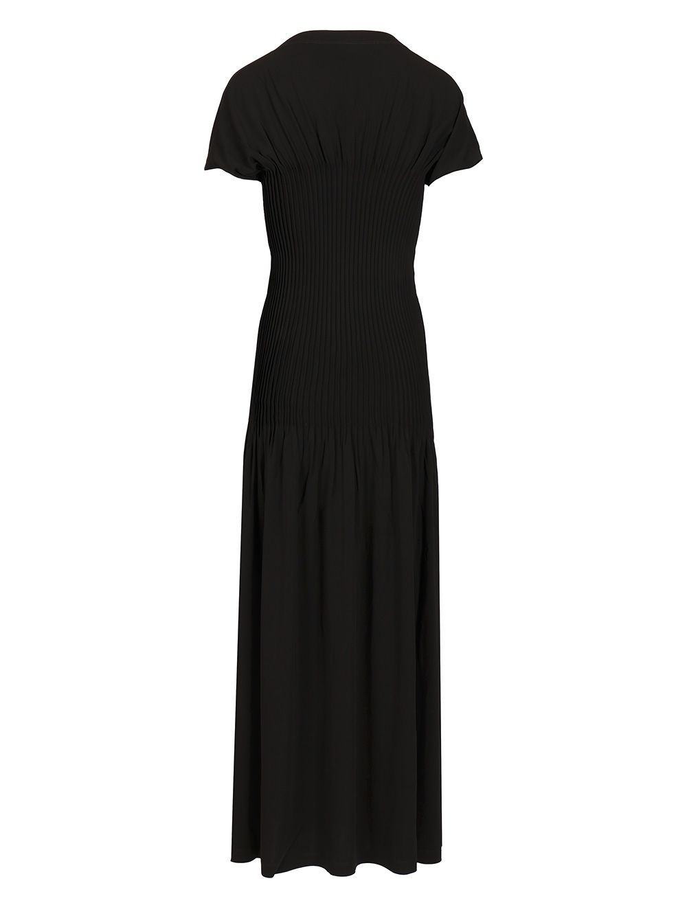 [TOTEME] Short sleeve dress FW25 253-WRD0202-FB0162001