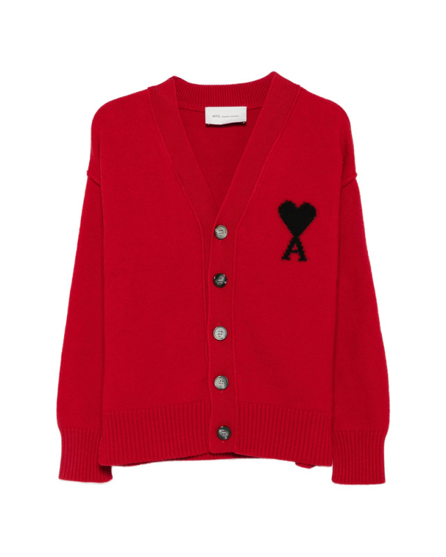 [Ami Paris] Cardigan FW26 UKC367.018  A252