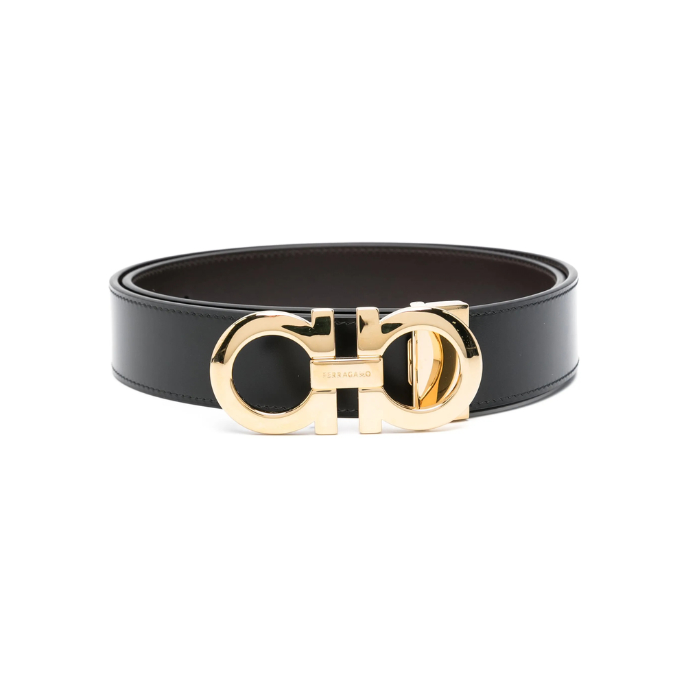 [Ferragamo] Belt FW26 675542 0586940- NERO
