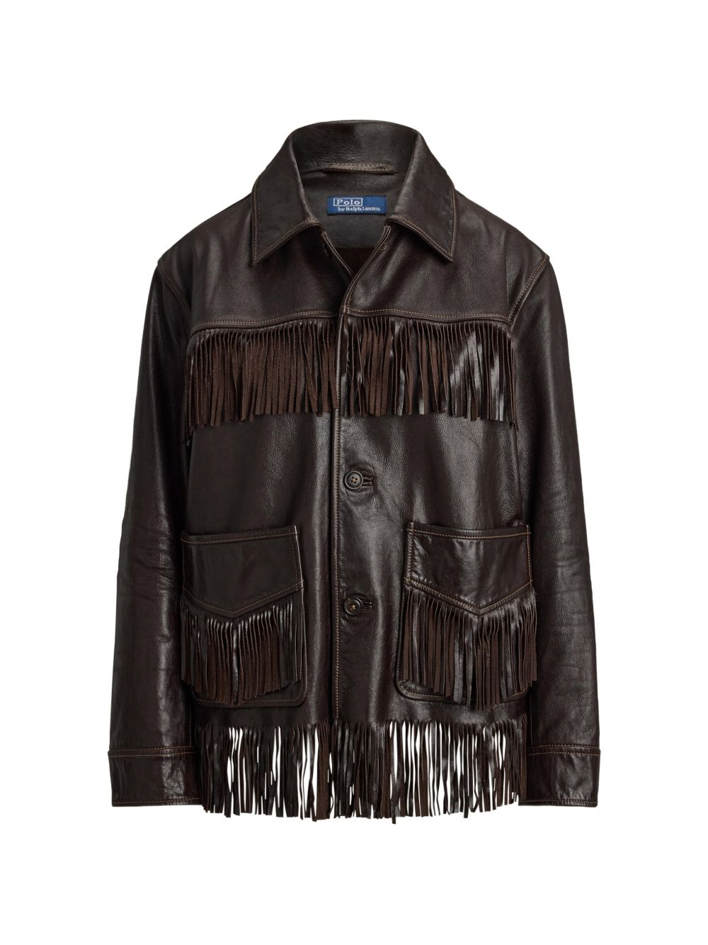 [Polo Ralph Lauren] Leather Jacket FW26 211B16687001