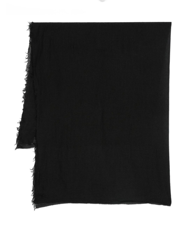 [CENERE MAGLIERIA] Scarf FW26 EMQUUNBLBLACK