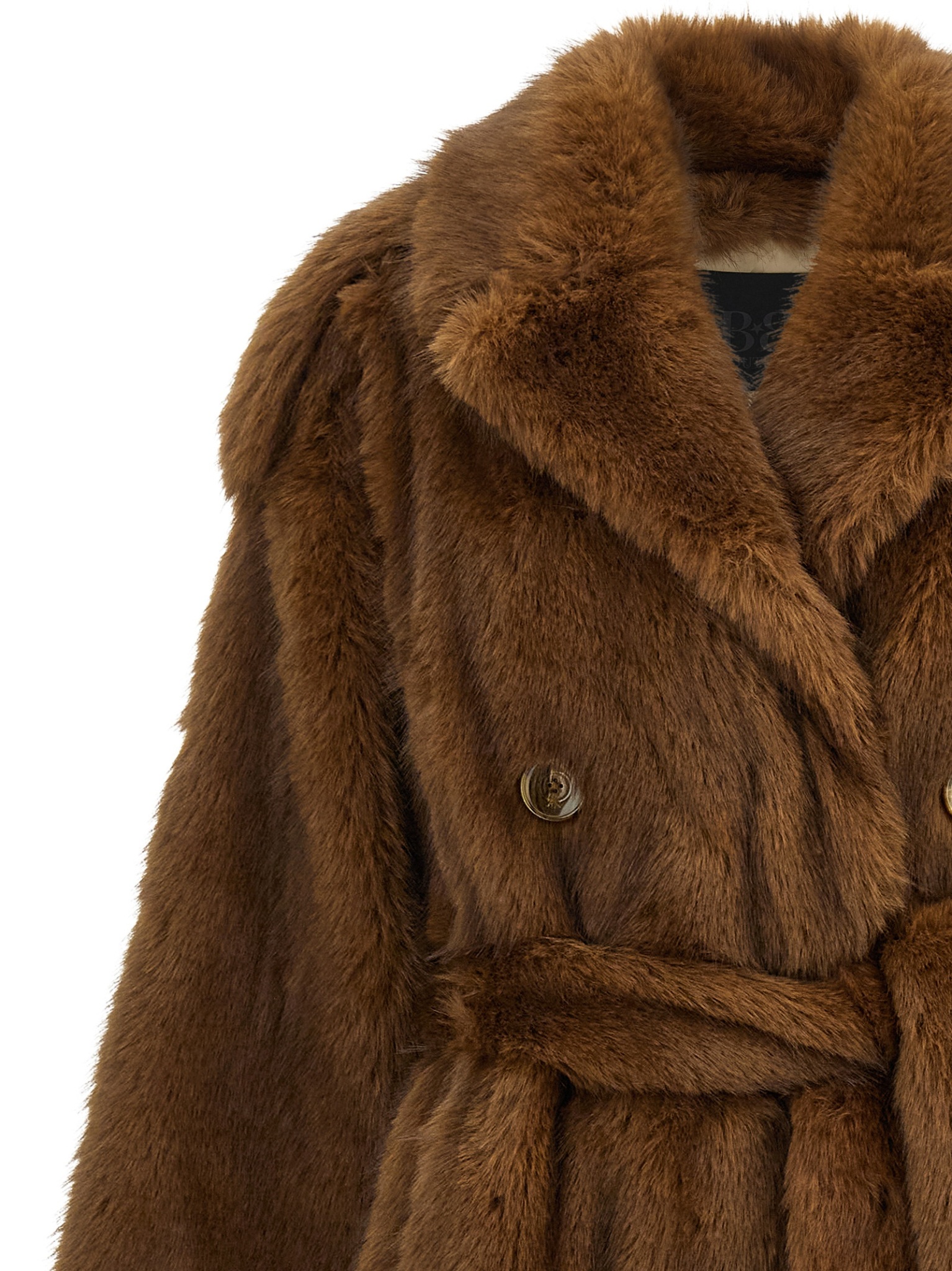 [B&B Couture] Fur Jacket FW26 FARRAHTRENCHMINK