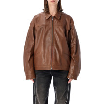 [HAIKURE] Leather Jacket FW26 HEW09131PL008TPC0081