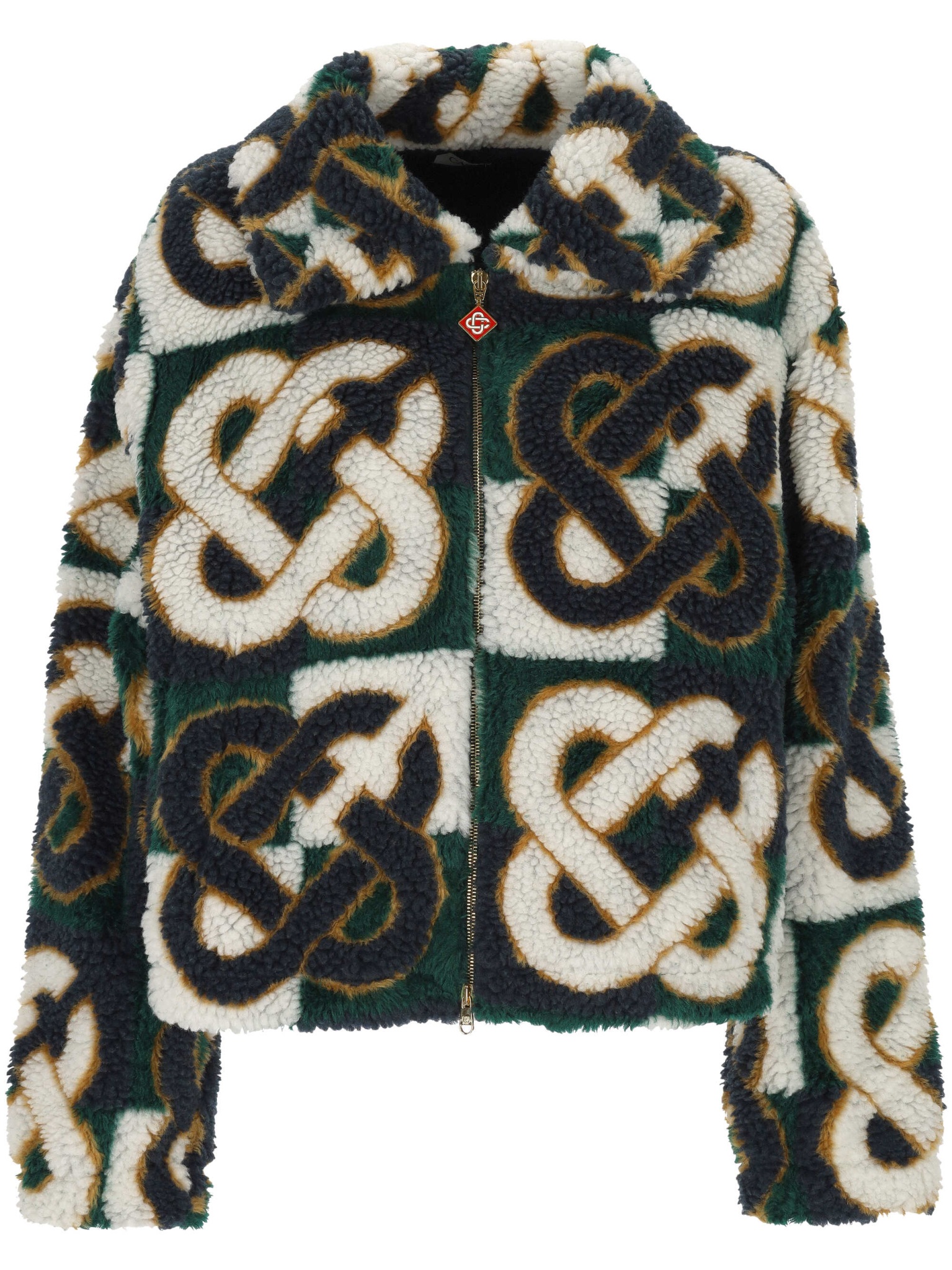 [Casablanca] Fleece FW26 WPF26JK54201CASABLANCA MONOGRAM