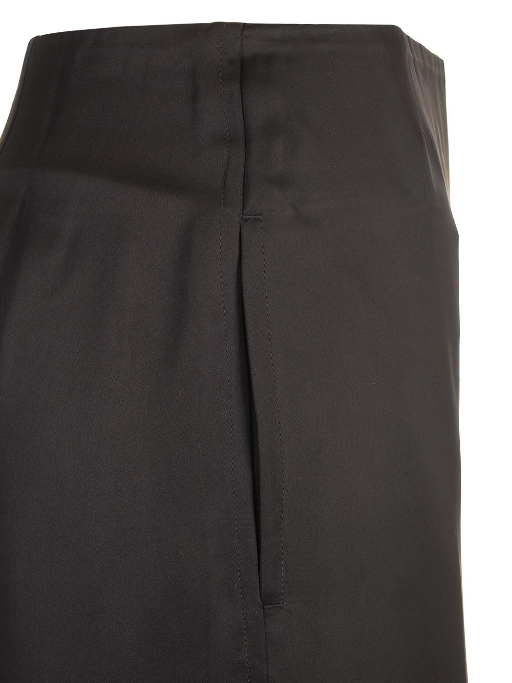 [TOTEME] Long skirt FW24 244-WRB0227-FB0208BLACK 001