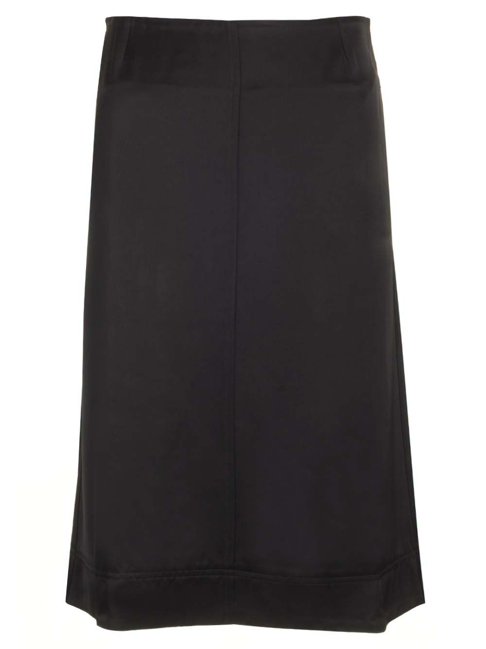 [TOTEME] Long skirt FW24 244-WRB0227-FB0208BLACK 001