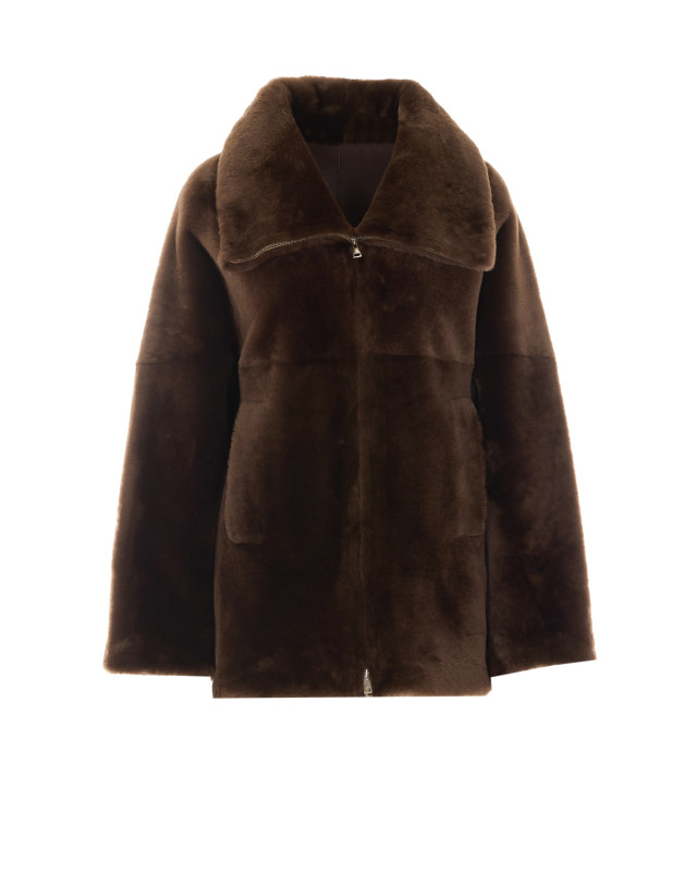 [Blancha] Fur Jacket FW26 26100302QUERCIA