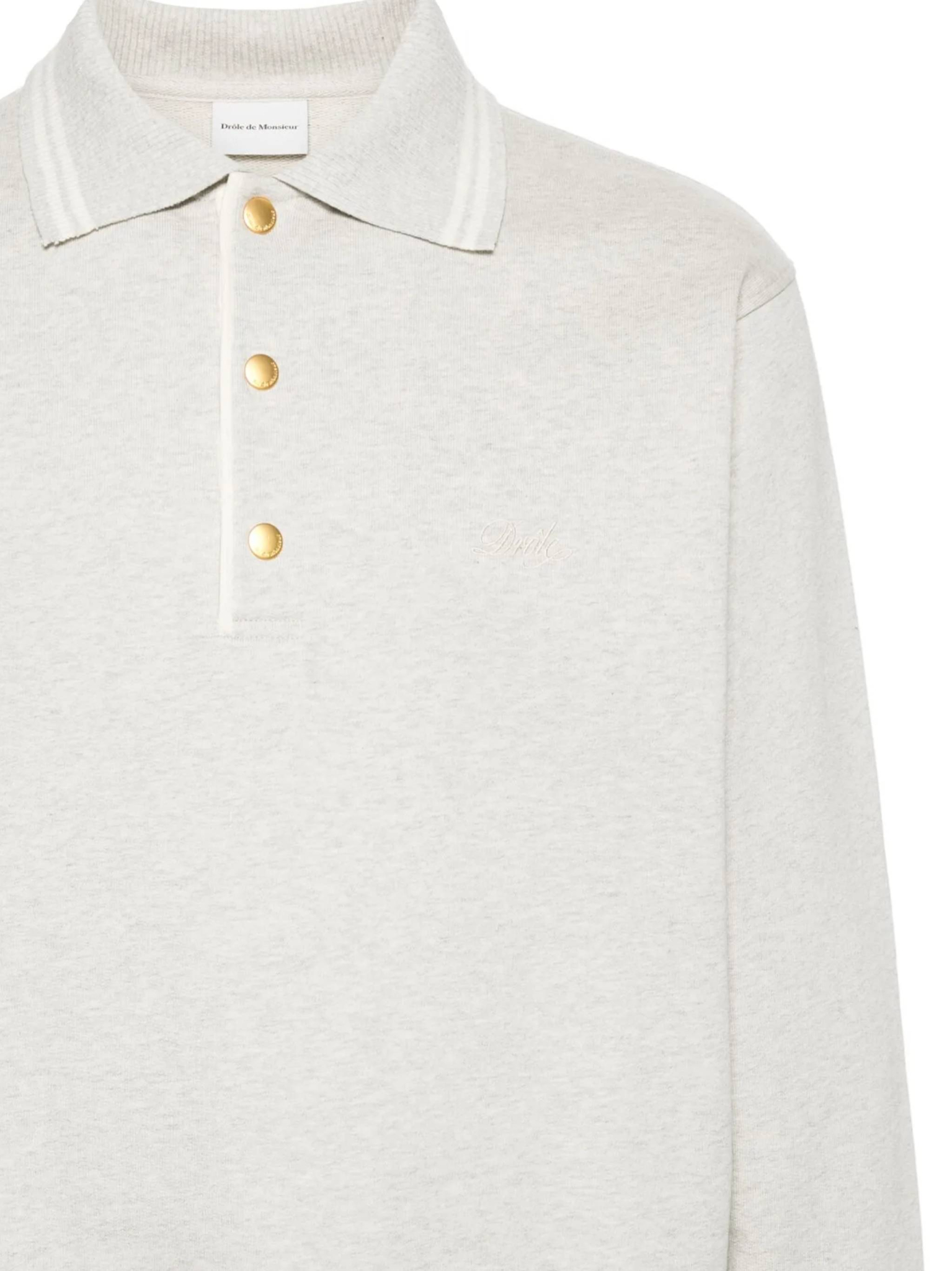 [DROLE DE MONSIEUR] Sweatshirt FW26 PERMPL132CO127GY
