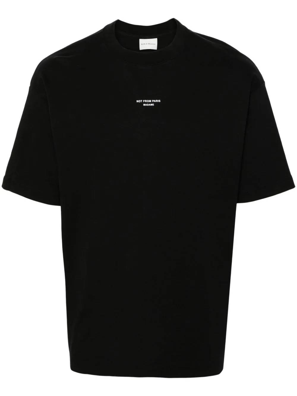 [DROLE DE MONSIEUR] T-shirts Short Sleeve FW26 PERMTS202CO002BL