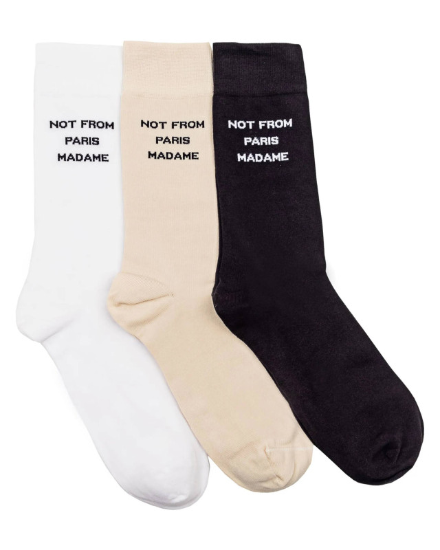[DROLE DE MONSIEUR] Socks FW26 PERMSK101CO024MC