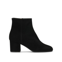 [VIA ROMA 15] Ankle Boots FW26 2309CAMOSCIONERO