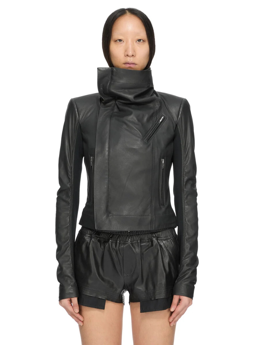 [Rick Owens] Leather Jacket FW26 RP02F5708LBK09