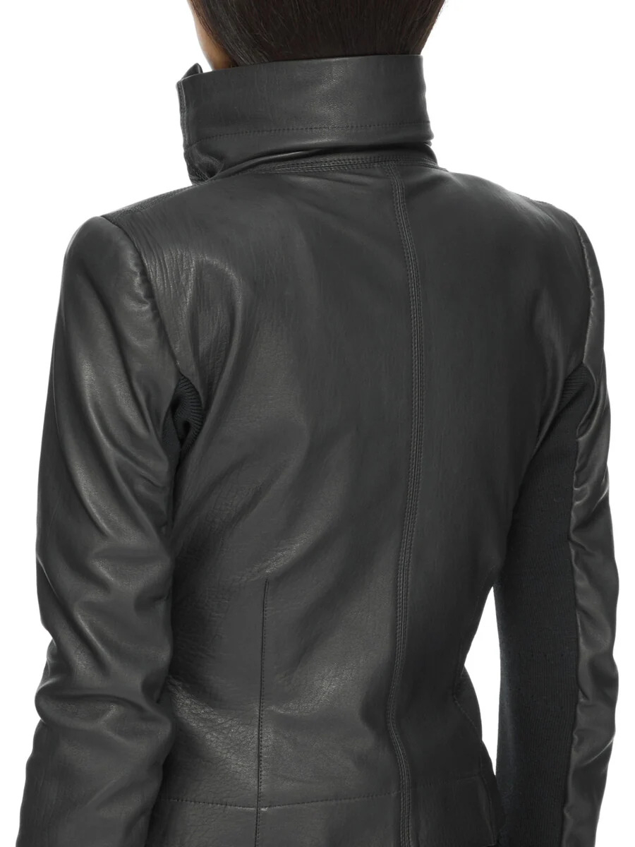 [Rick Owens] Leather Jacket FW26 RP02F5708LBK09