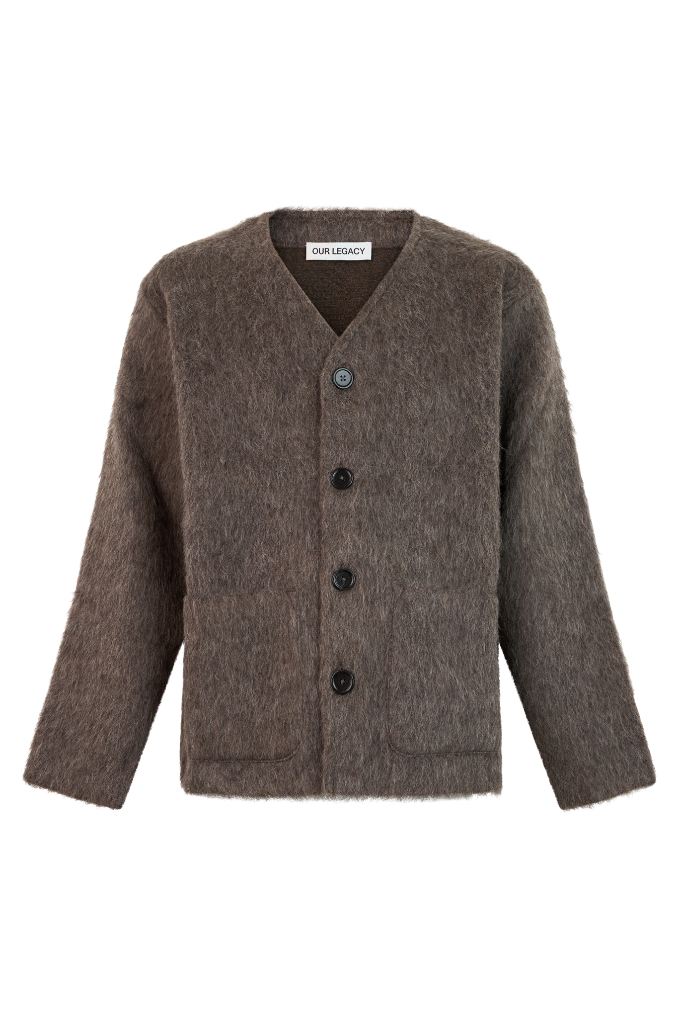 [Our Legacy] Cardigan FW26 M2266CM_MOLEGREYHAIRYWOOL