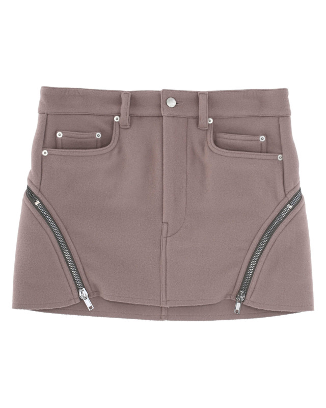 [Rick Owens] Mini skirt FW26 RP02F5362WMT23