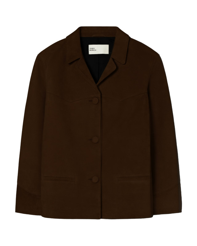 [Tory Burch] Leather Jacket FW26 176337204