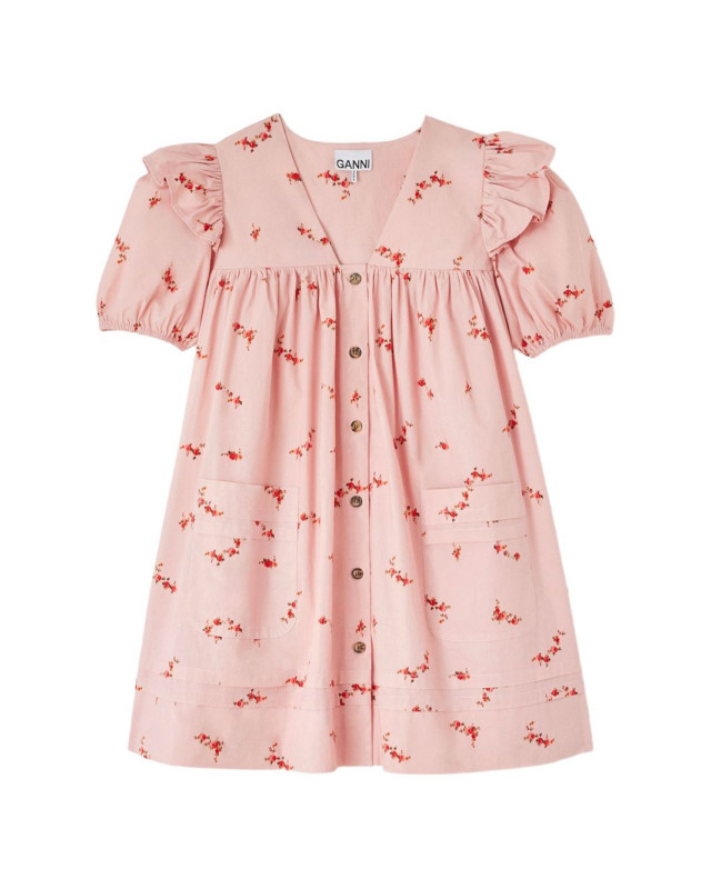 [GANNI] Short sleeve dress FW26 A1030603499