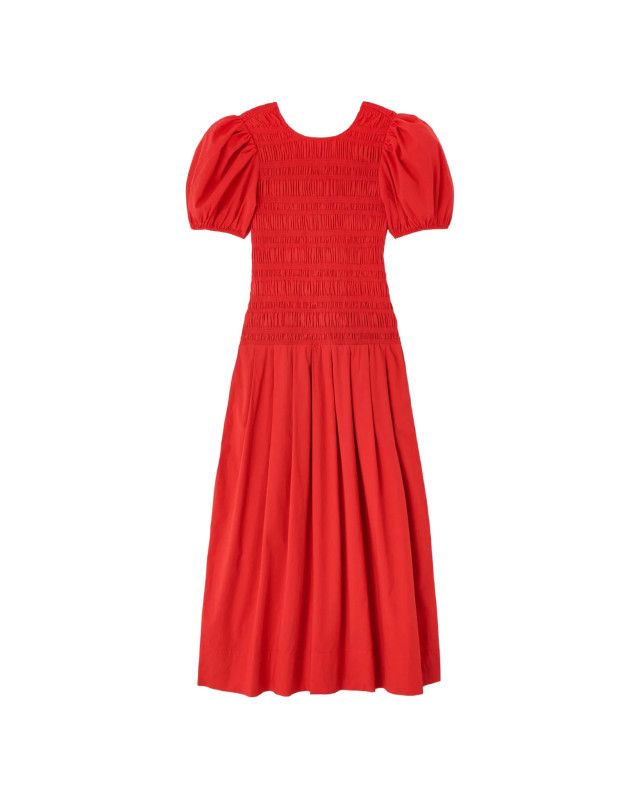 [GANNI] Short sleeve dress FW26 A103054606P