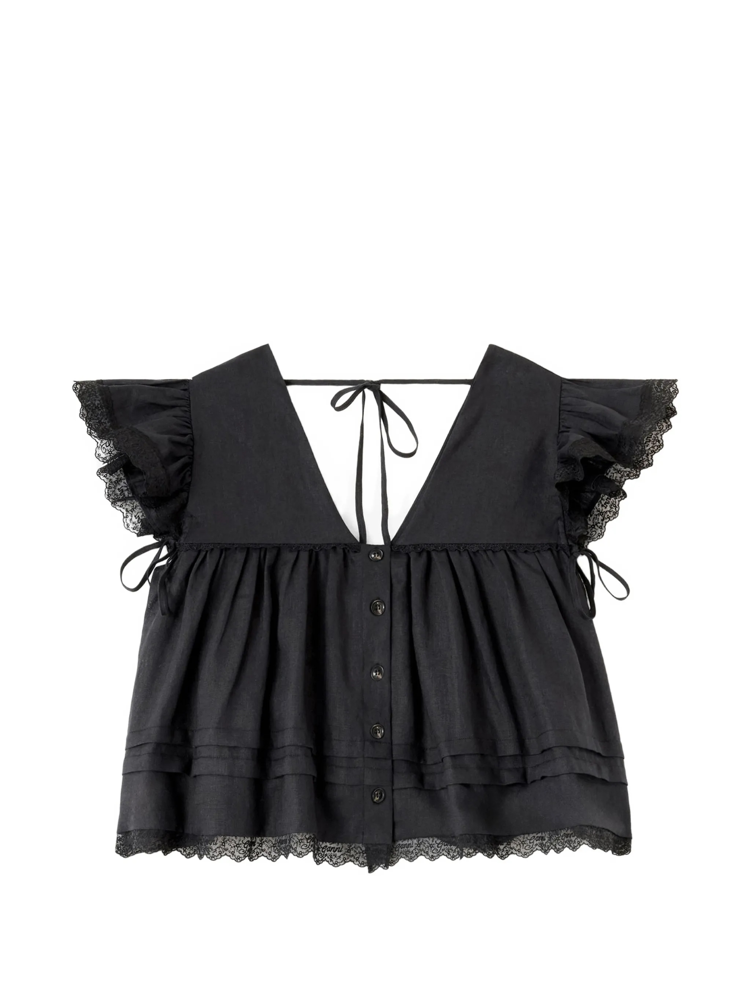 [GANNI] T-shirts Sleeveless FW26 A1040370099