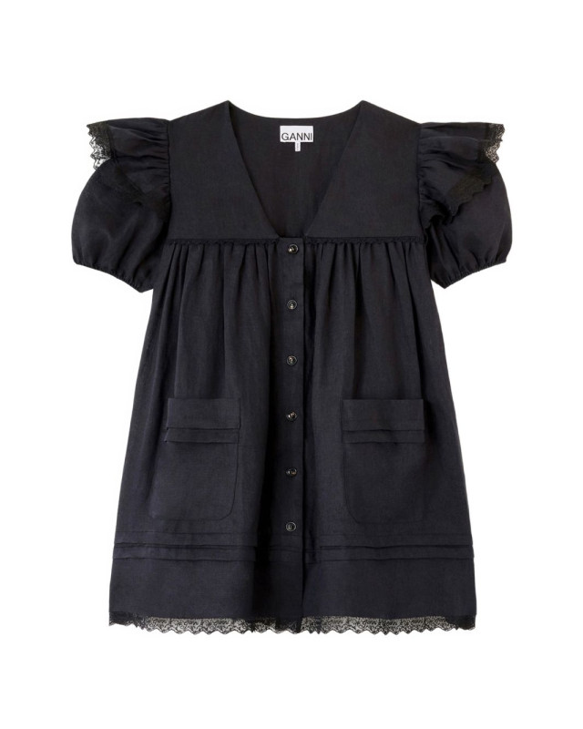 [GANNI] Short sleeve dress FW26 A1030577099