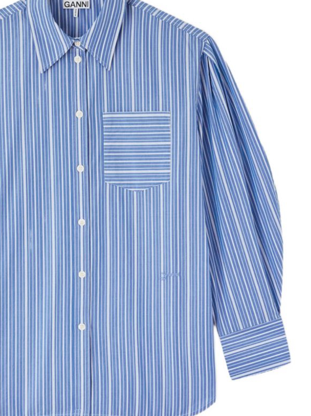 [GANNI] Shirts Long Sleeve FW26 A1140007ZWF