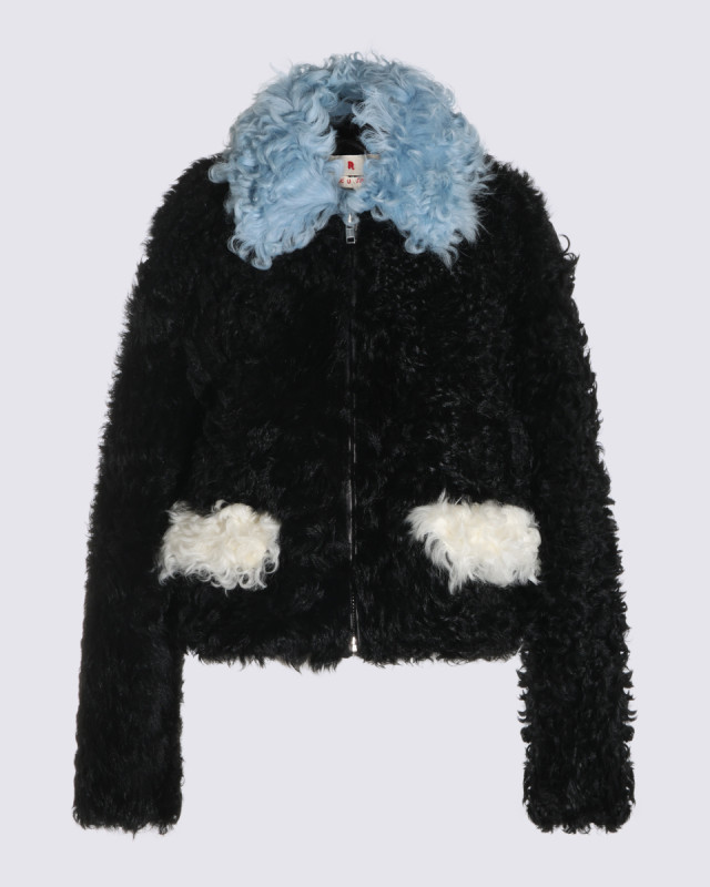 [Marni] Fur Jacket FW26 JKMX0412QULM044RON99