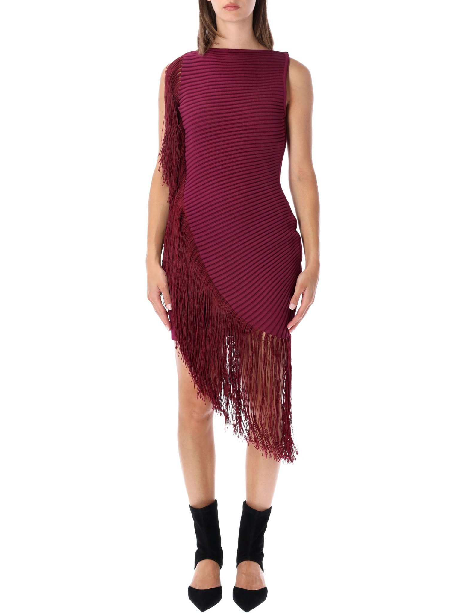 [Alaia] Sleeveless dress FW26 AA9R3097K217D342
