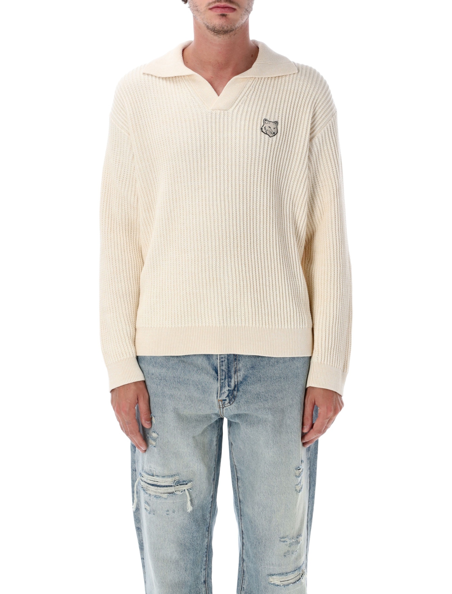 [MAISON KITSUNE] Knitwear SS26 QM00202KT11890431