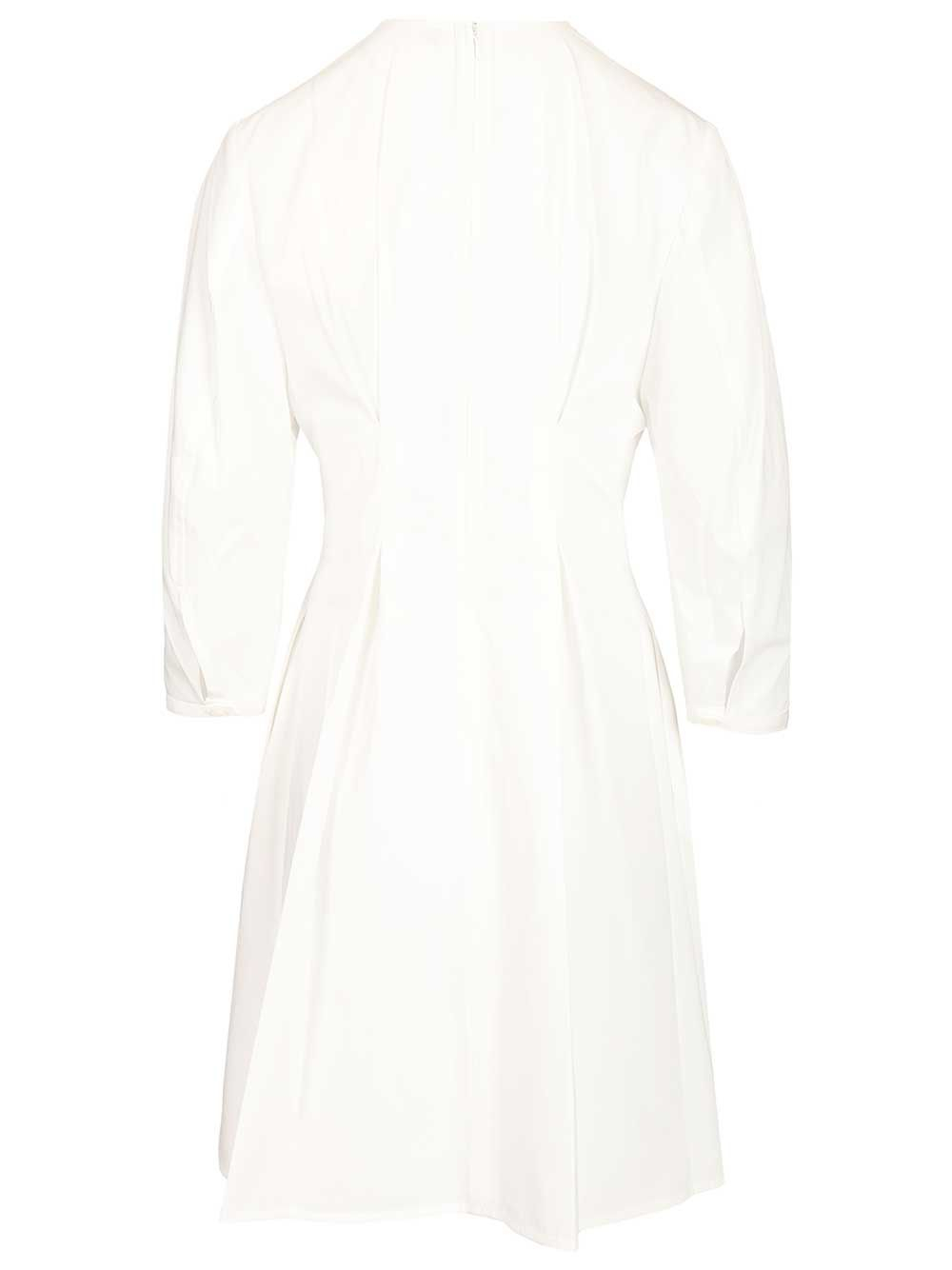 [TOTEME] Long sleeve dress SS26 262-WRD0336-FB0490047