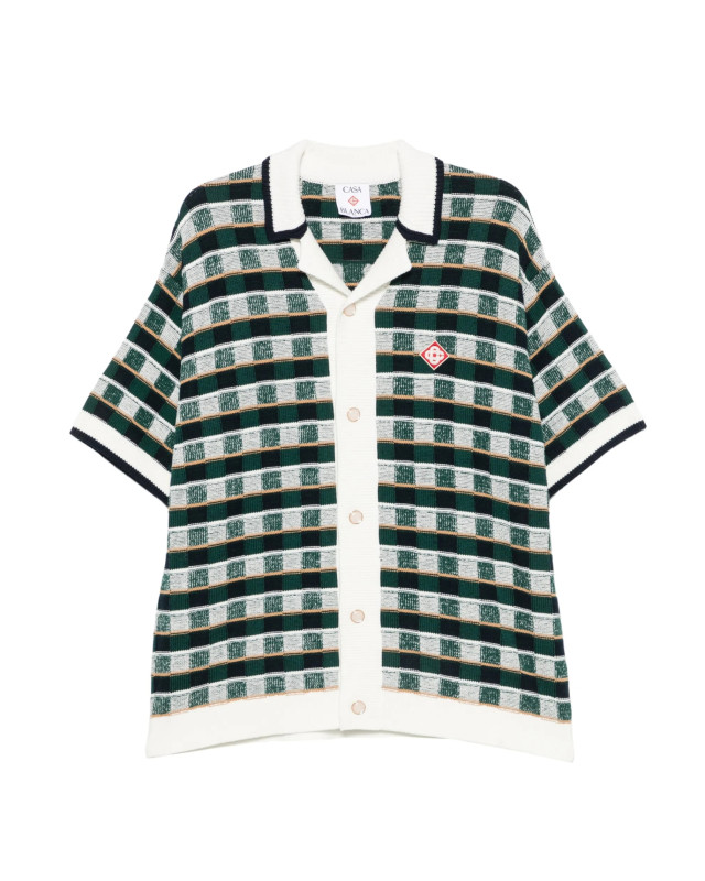 [Casablanca] Shirts Short Sleeve FW26 MPF26KW142501MULTI