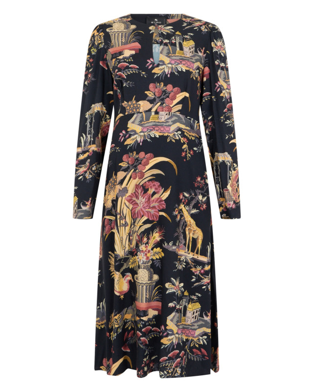 [Etro] Long sleeve dress FW26 WRHA051999SA419_X0813