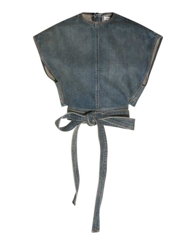 [Alaia] T-shirts Sleeveless SS26 AA9H1482D026CA56