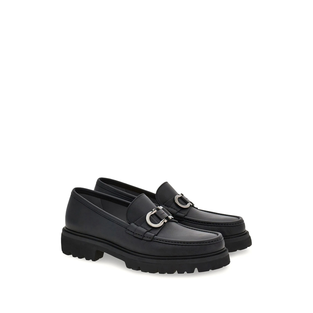 [Ferragamo] Loafer FW26 028249 0773850 3E NERO
