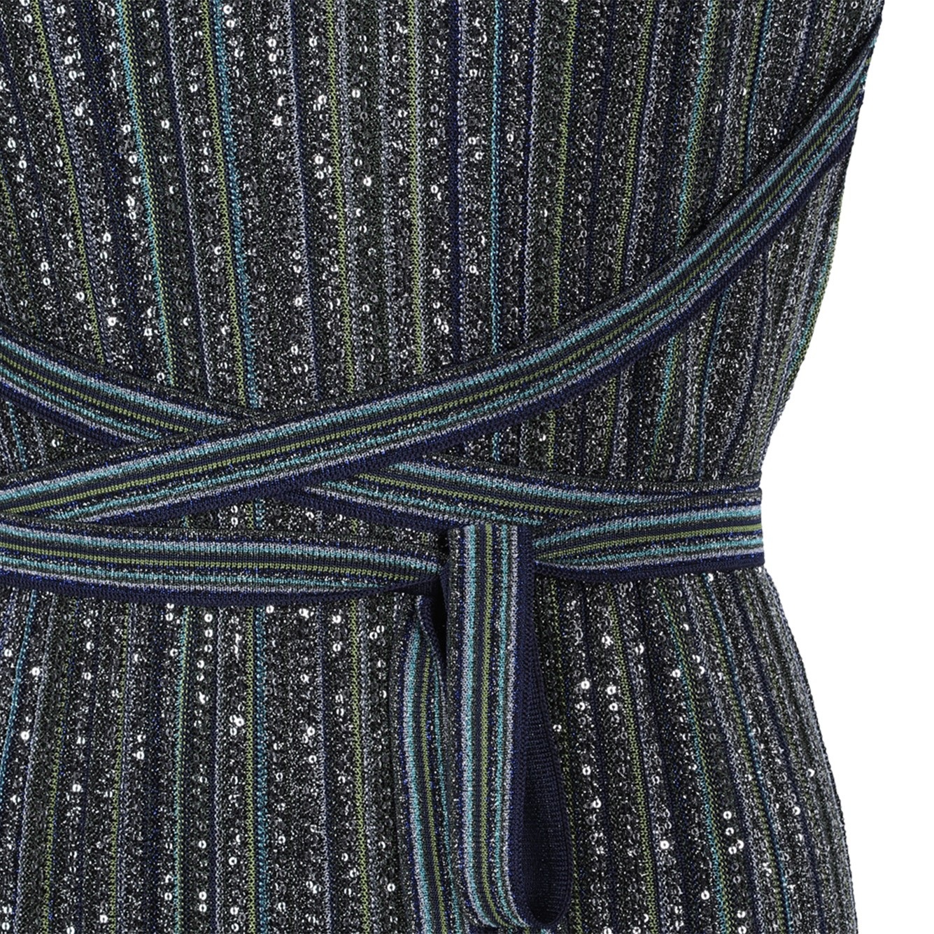 [MISSONI] Long sleeve dress FW26 DS26WG00-BK01J8S616T