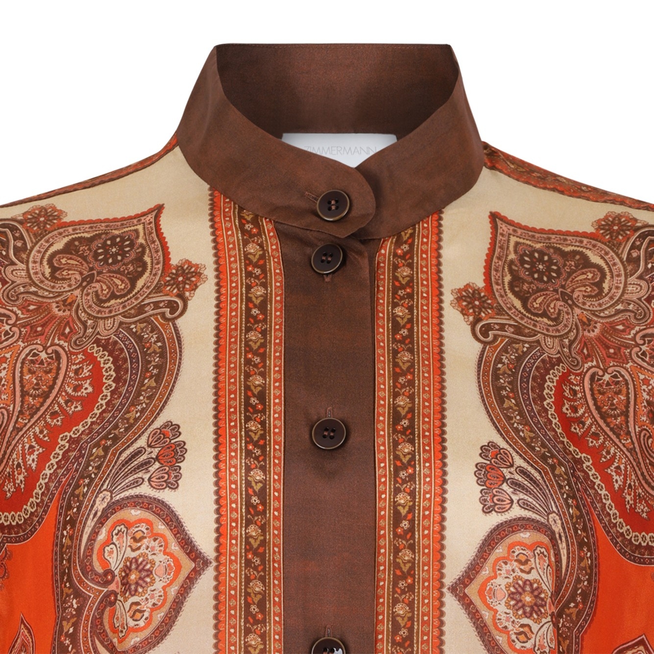 [Zimmermann] Shirts Long Sleeve FW26 1499TSS263-TAPA