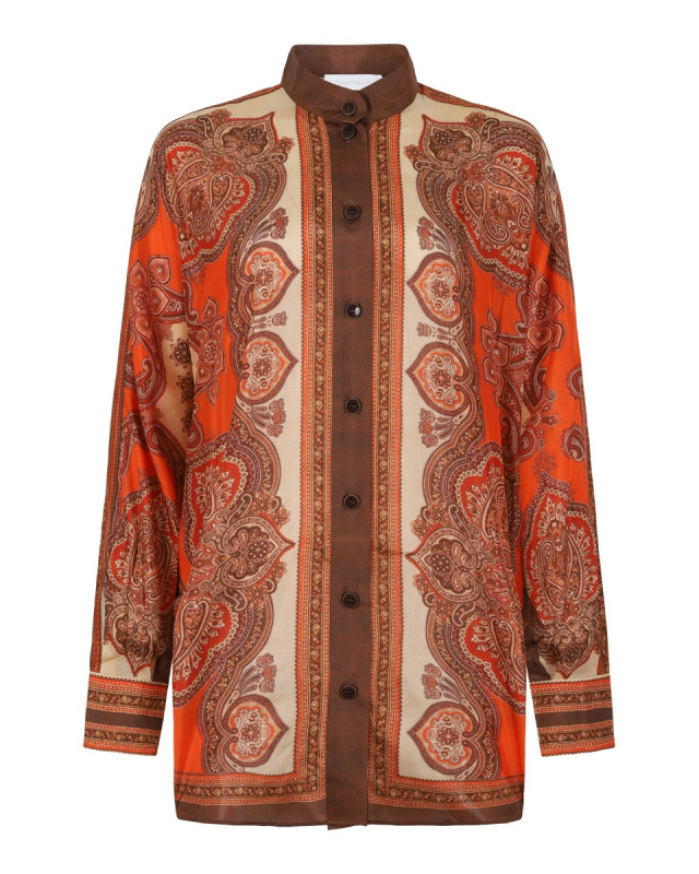 [Zimmermann] Shirts Long Sleeve FW26 1499TSS263-TAPA