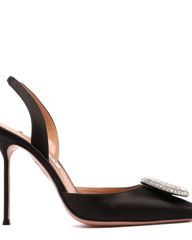 [Aquazzura] Pumps FW25 CYPHIGL0-SATBLACK