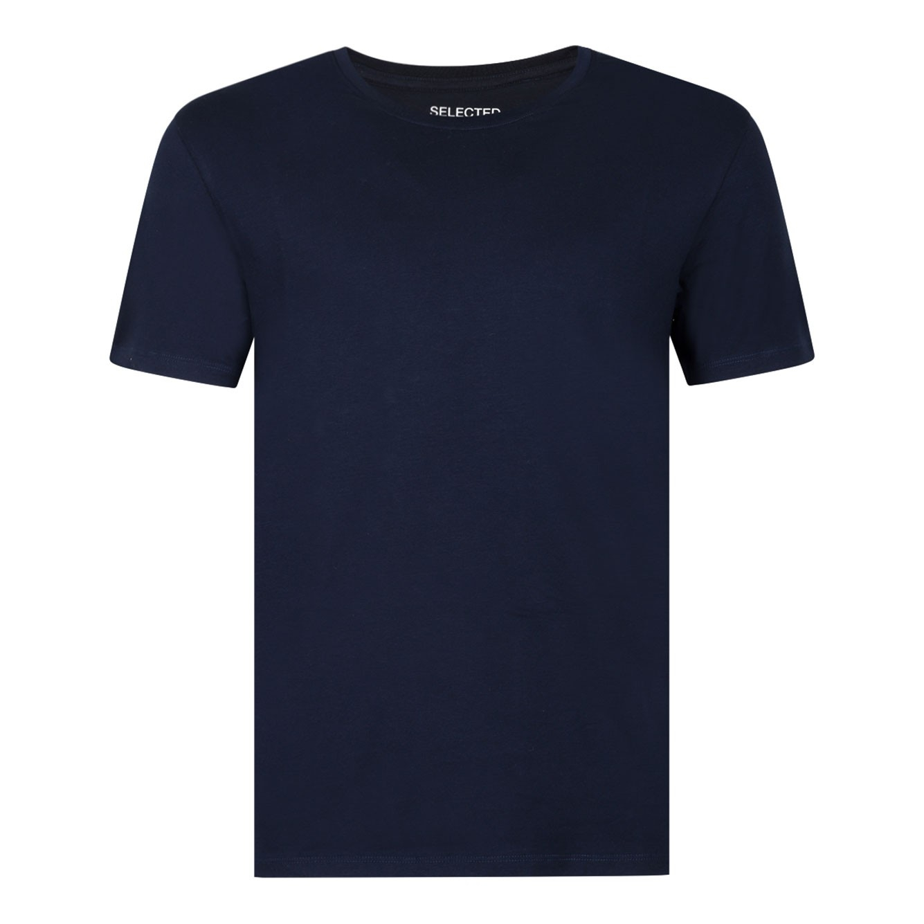 [Selected] T-shirts Short Sleeve CO 16073457-NAVYBLAZER