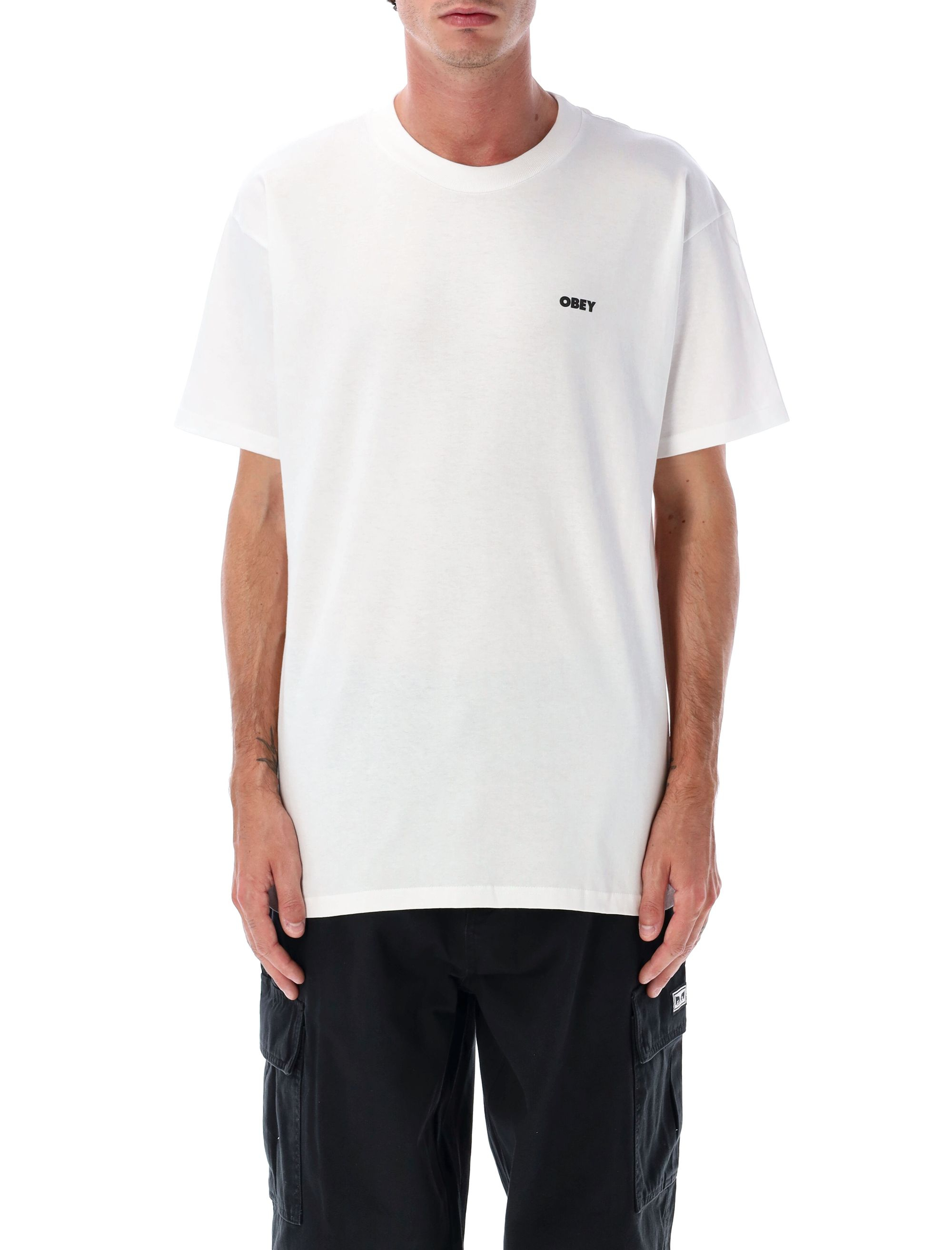 [OBEY] T-shirts Short Sleeve FW25 165264239WHT