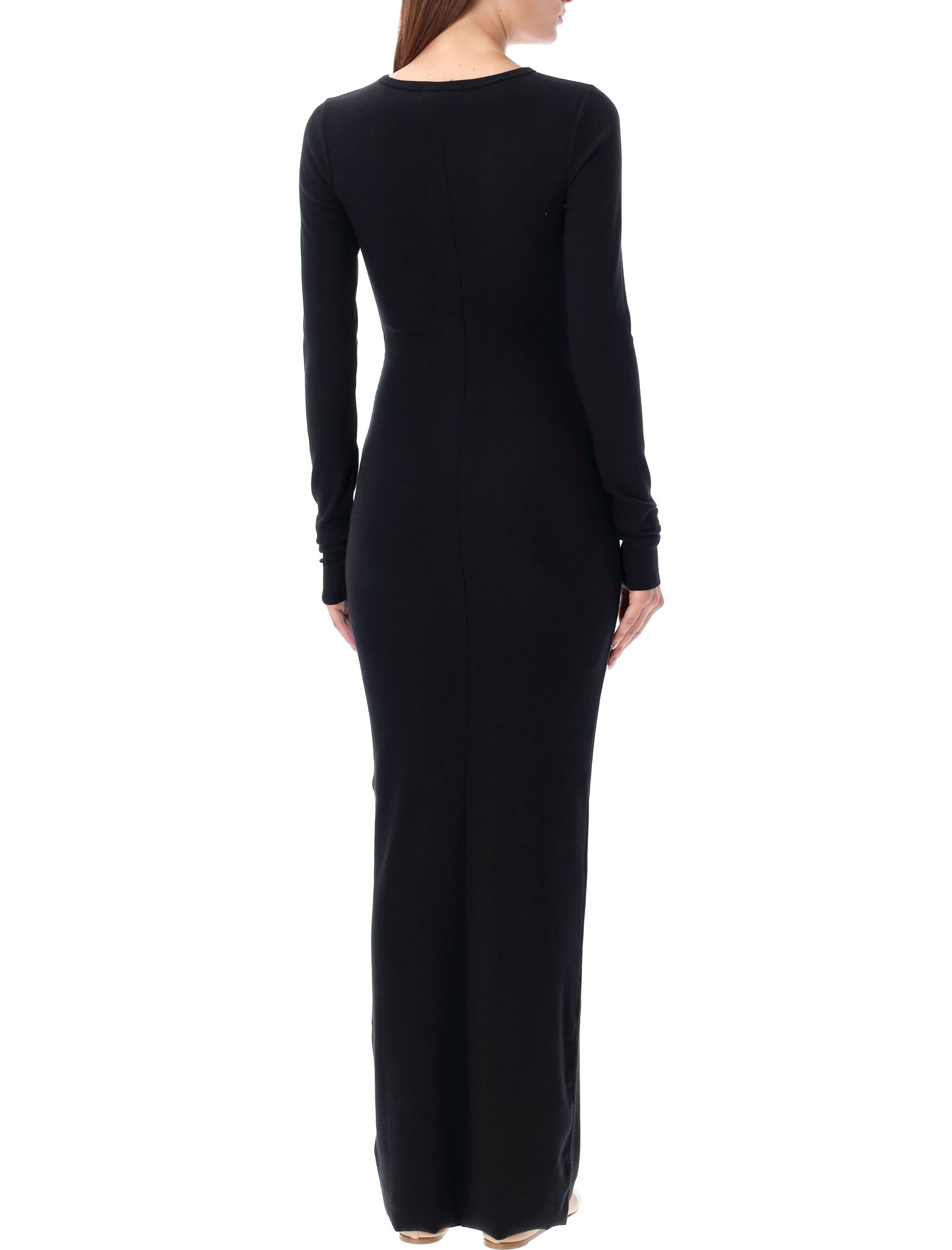 [ETERNE] Long sleeve dress FW25 CB021BLK