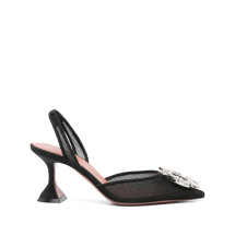 [Amina Muaddi] Pumps SS26 13S361092BEGBLACK