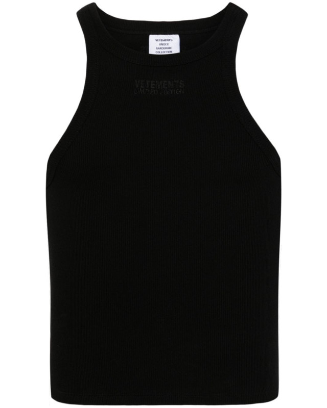 [Vetements] Tank top SS24 UE64TO140BBLACK