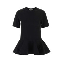 [Alaia] Shirts Short Sleeve FW26 AA9I0003J103D 999
