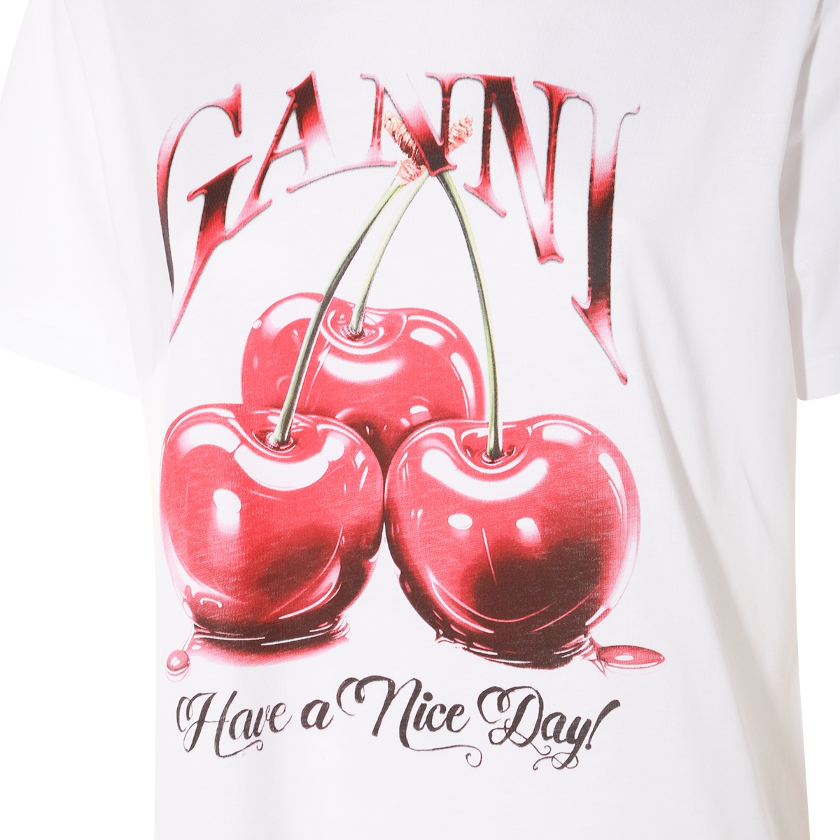 [GANNI] T-shirts Short Sleeve FW26 T4004151