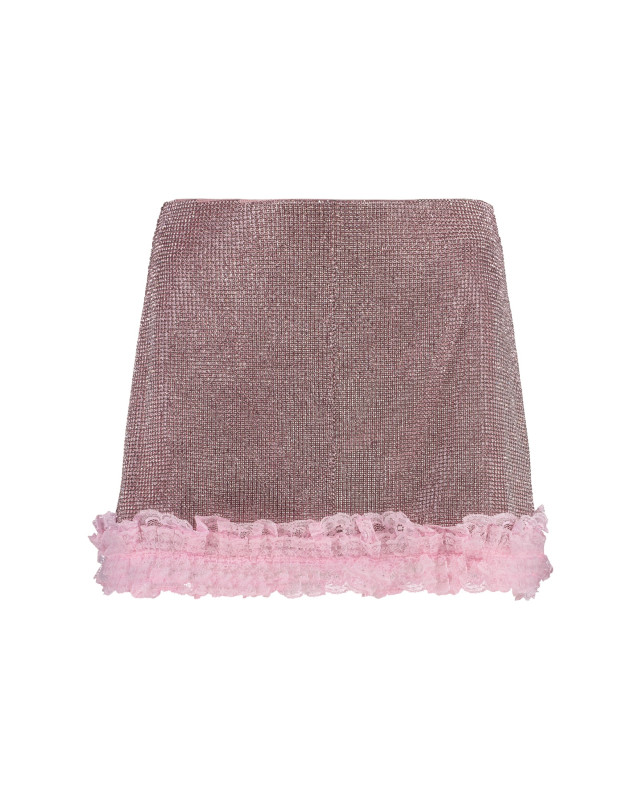 [SELF PORTRAIT] Mini skirt SS25 SS25CK016SKA_PINK