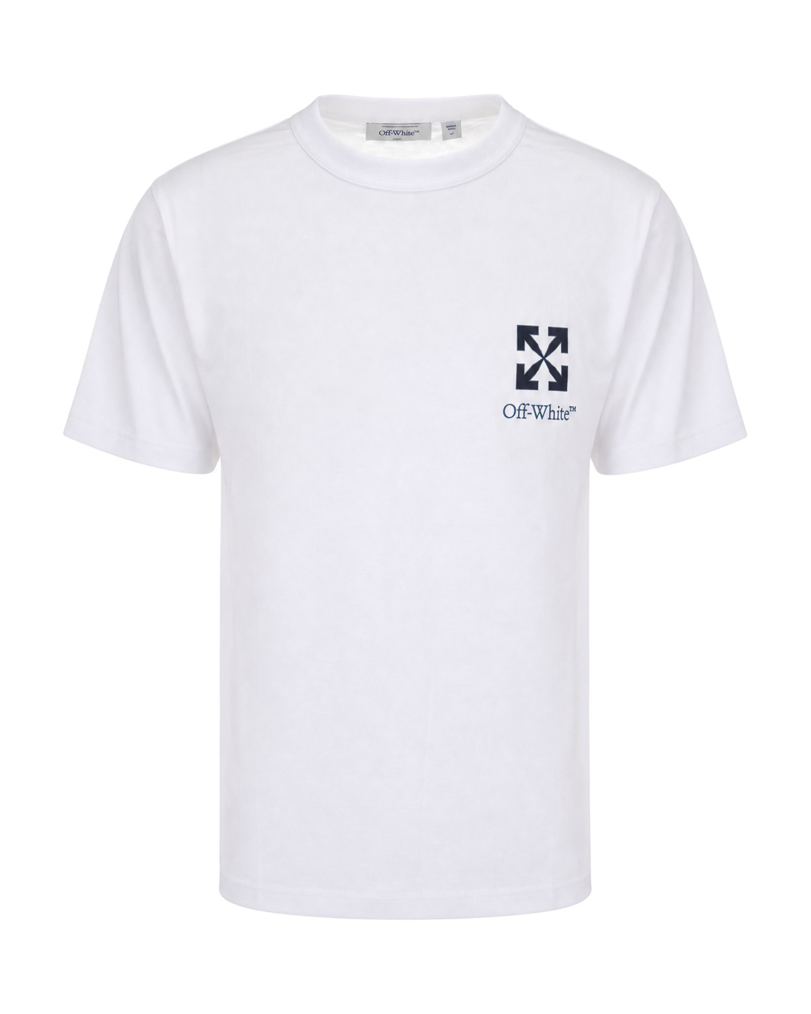 [Off-White] T-shirts Short Sleeve FW26 OMAA16MF26JER00A10100